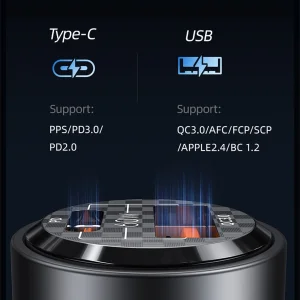 شارژر فندکی یوسمز مدل cc208