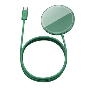 شارژر بی‌سیم 15 وات بیسوس مدل BS-W522