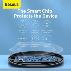 شارژر بی سیم باسئوس مدل WXGD-01