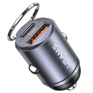 شارژر فندکی 30 وات یوسمز مدل US-CC206