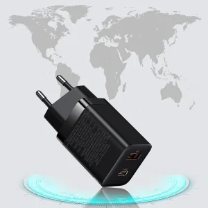 شارژر دیواری باسئوس مدل Super Si Pro 30W