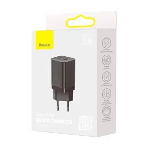 شارژر دیواری باسئوس مدل Super Si Pro 30W