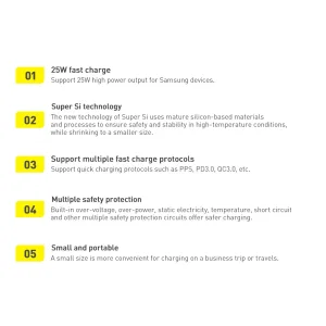 شارژر دیواری باسئوس مدل Super Si