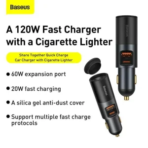 شارژر فندکی باسئوس مدل CCBT-DOG