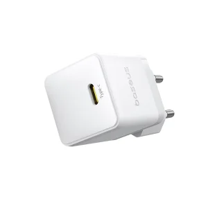شارژر دیواری 30 وات بیسوس مدل Palm 1C به همراه کابل تبدیل USB-C