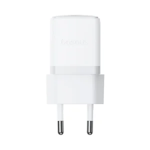 شارژر دیواری 30 وات بیسوس مدل Palm 1C به همراه کابل تبدیل USB-C