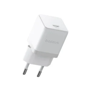 شارژر دیواری 30 وات بیسوس مدل Palm 1C به همراه کابل تبدیل USB-C