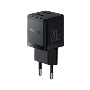 شارژر دیواری 20 وات دو پورت بیسوس مدل P10111608