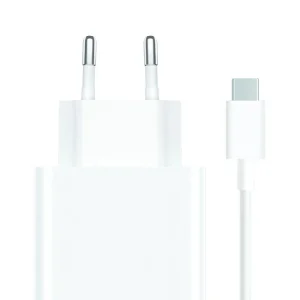 شارژر دیواری شیائومی مدل 67 به همراه تبدیل USB-C