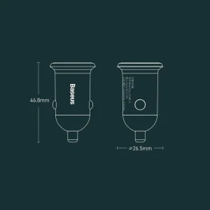 شارژر فندکی باسئوس مدل CCALLP-01
