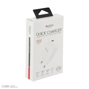 شارژر دیواری 20 وات  یسیدو مدل YC01E