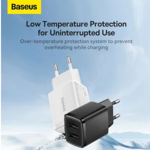شارژر دیواری باسئوس مدل 2port 10.5W