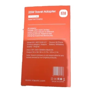 شارژر دیواری شیائومی مدلMDY-K40-EY به همراه کابل تبدیل usb-c
