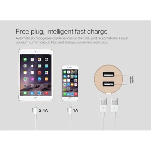 شارژر فندکی 24 ولت نیلکین مدل Vigor Car Charger