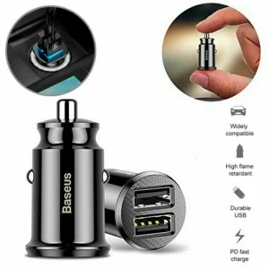 شارژر فندکی باسئوس مدل CCALL-ML01