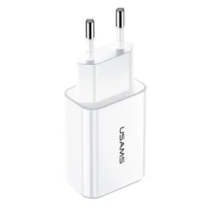 شارژر دیواری یوسمز مدل T21 به همراه کابل تبدیل usb-C