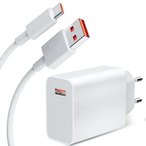 شارژر دیواری شیائومی مدل NOTE 33W به همراه کابل USB-C