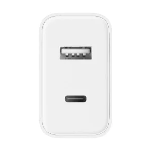 شارژر دیواری شیائومی مدل 2in1 33w به همراه کابل تبدیل USB-c