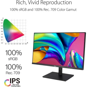 مانیتور ایسوس مدل ProArt Display PA328QV  سایز 31.5 اینچ