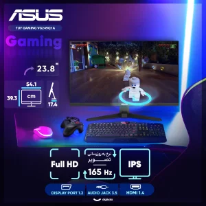 مانیتور گیمینگ 23.8 اینچ ایسوس مدل TUF GAMING VG249Q1A