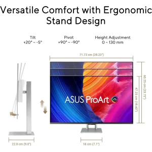 مانیتور 31.5 اینچ ایسوس مدل ProArt Display OLED PA32UCDM