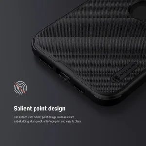 کاور نیلکین مدل  Frosted Shield Pro LogoCut مناسب برای گوشی موبایل اپل IPhone 15 Pro
