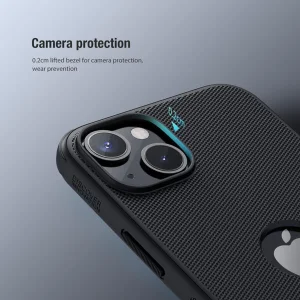 کاور نیلکین مدل  Frosted Shield Pro LogoCut مناسب برای گوشی موبایل اپل IPhone 15 Pro