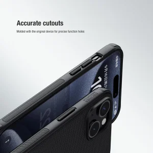 کاور نیلکین مدل  Frosted Shield Pro LogoCut مناسب برای گوشی موبایل اپل IPhone 15 Pro