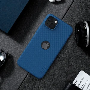 کاور نیلکین مدل  Frosted Shield Pro LogoCut مناسب برای گوشی موبایل اپل IPhone 15 Pro