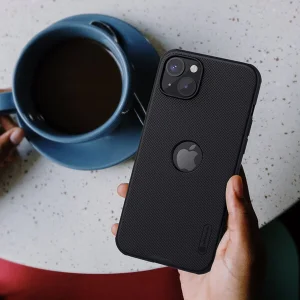 کاور نیلکین مدل  Frosted Shield Pro LogoCut مناسب برای گوشی موبایل اپل IPhone 15 Pro