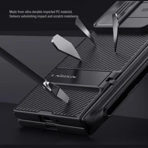 کاور نیلکین مدل Camshield Fold S-Pen Holder مناسب برای گوشی موبایل سامسونگ Galaxy Z Fold 6