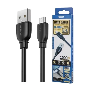 کابل تبدیل USB به USB micro  ریمکس مدل RC-138m  طول 1 متر