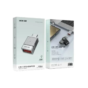 مبدل USB- A به USB -C گرین لاین مدل GN2N1OTCTAGY