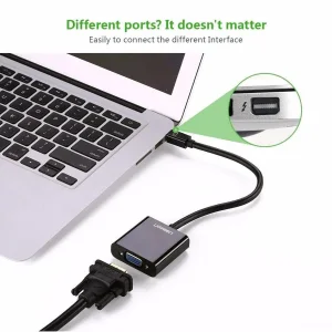 مبدل Mini DisplayPort به VGA یوگرین مدل 10459