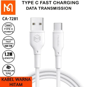 کابل تبدیل USB به USB-C مک دودو مدل CA-7281 طول 1.2 متر