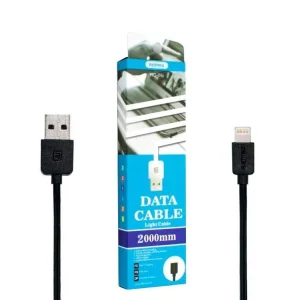 کابل تبدیل USB به لایتنینگ ریمکس مدل RC-06i طول 2 متر