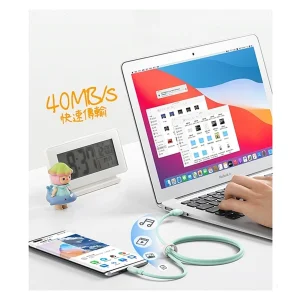 کابل تبدیل USB-C یوگرین مدل US391-90208 طول 1 متر