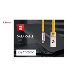 کابل تبدیل USB به لایتنینگ یسیدو مدل CA-04 طول 1.2 متر