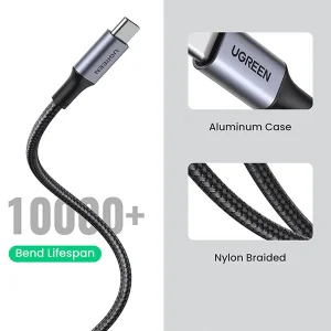 کابل تبدیل USB به USB-C یوگرین مدل 60128 طول 1.5 متر