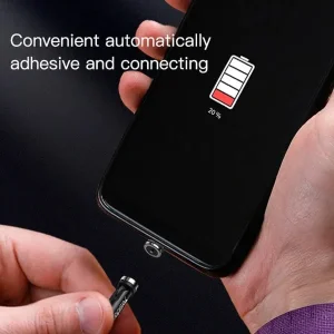کابل تبدیل مغناطیسی USB به microUSB / USB-C / لایتنینگ یسیدو مدل CA68 طول 1 متر