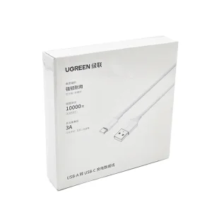 کابل تبدیل USB-A به USB-C یوگرین مدل L510-35554 طول 1 متر
