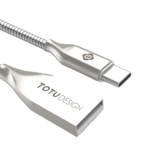 کابل تبدیل USB به Type-C توتو مدل Zinc Alloy به طول 1 متر