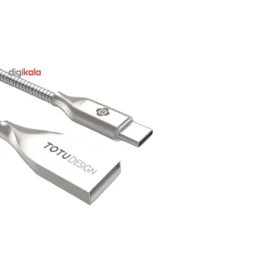 کابل تبدیل USB به Type-C توتو مدل Zinc Alloy به طول 1 متر