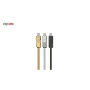 کابل تبدیل USB به microUSB/USB-C/لایتنینگ ریمکس مدل Gplex طول 1 متر
