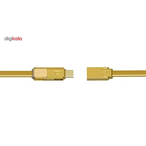 کابل تبدیل USB به microUSB/USB-C/لایتنینگ ریمکس مدل Gplex طول 1 متر