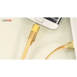 کابل تبدیل USB به microUSB/USB-C/لایتنینگ ریمکس مدل Gplex طول 1 متر