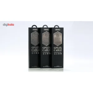 کابل تبدیل USB به microUSB/USB-C/لایتنینگ ریمکس مدل Gplex طول 1 متر