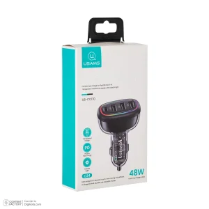 شارژر فندکی 48 وات یوسمز مدل US-CC170