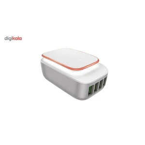 شارژر دیواری و چراغ خواب الدینیو با کابلMicroUsb مدل A4405