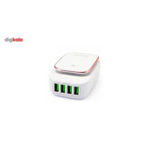 شارژر دیواری و چراغ خواب الدینیو با کابلMicroUsb مدل A4405